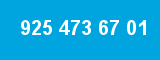 925 473 67 01 925 473 67 01